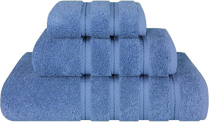 American Soft Linen Premium 3 Piece Towel Set, 1 Bath Towel 1 Hand Towel 1