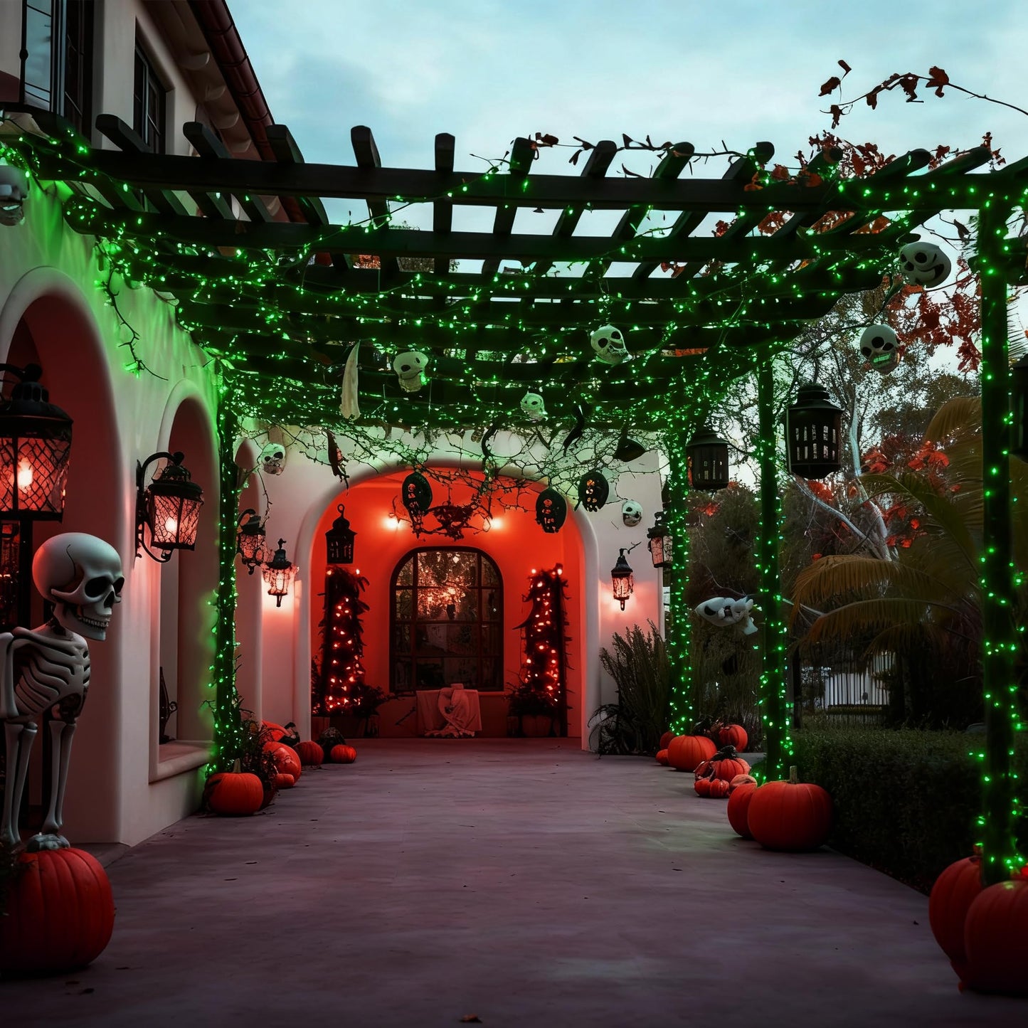 Green St. Patrick's Day Fairy Lights Decorations, 33ft Super Bright 100 LED Connectable String with 8 Modes for Indoor Outdoor Patio, Yard, Balcony, Christmas & Party Décor (Black Wire – Green)