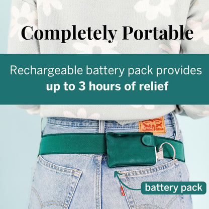 Pixie Period Heating Pad for Cramps - Thinnest Wearable Heating Pad - Unnoticeable Under Clothes - Best Portable Pain Relief Belt Device with Heat On The Market - Hours of Menstrual Pain Relief