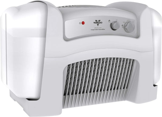 Vornado Evap40 4-Gallon Evaporative Humidifier, Adjustable Humidistat, 3 Speed Settings, Coverage up to 1,000 sqft, 4-Gallon Output (24 Hrs), Dual Tank, Perfect for Home, Bedroom, and Large Spaces