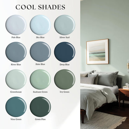 EVOLVE Interior Paint & Primer, Satin (Metropolitan Gray), 5 Gallon – Available in 50+ Colors, One-Coat Coverage, Excellent Hide, Low VOC, Low Odor, Washable Interior Paint
