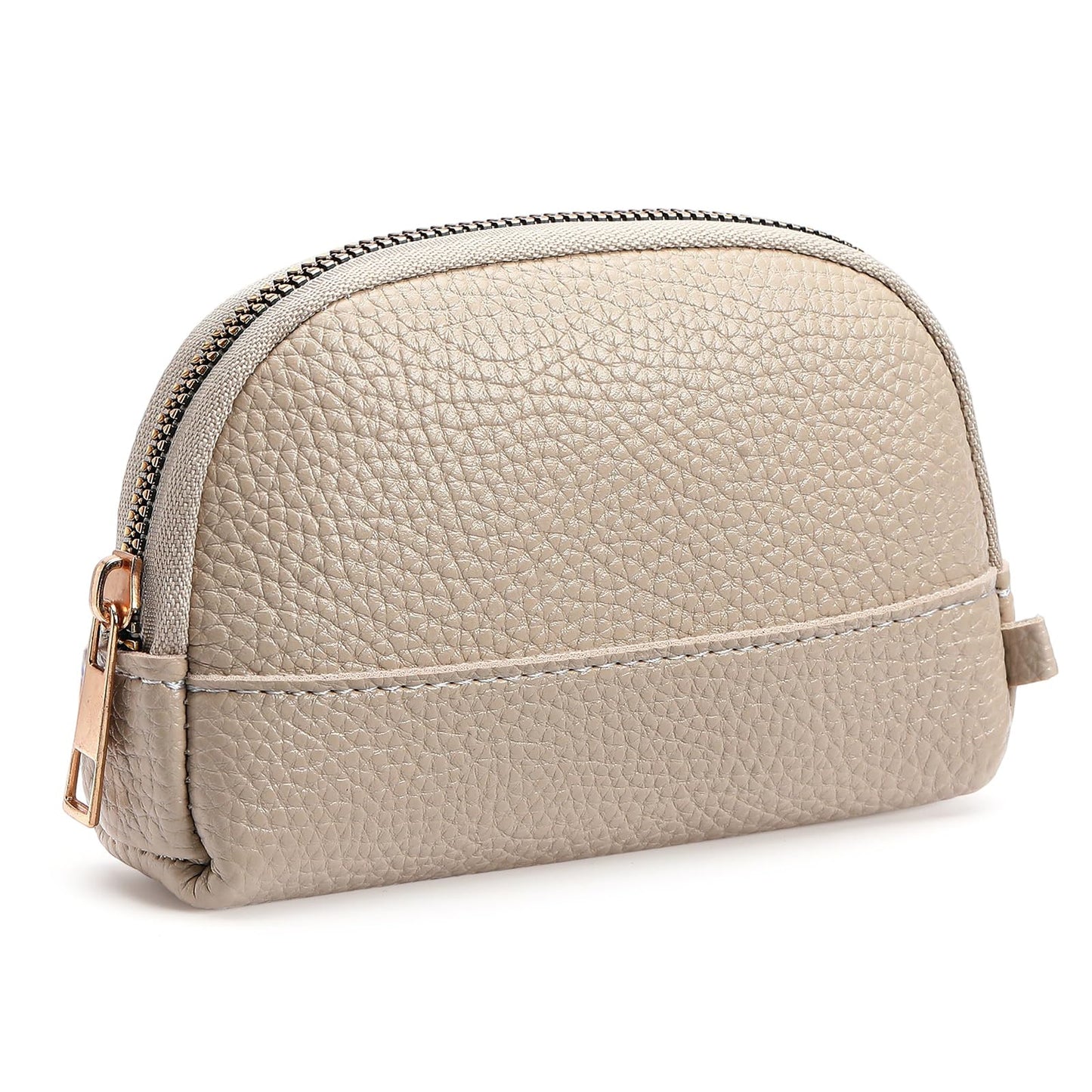 GAEKEAO Coin Purse for Women Small Change Key Pouch Vegan Leather large Capacity mini Portable Ladies Wallet with Zipper