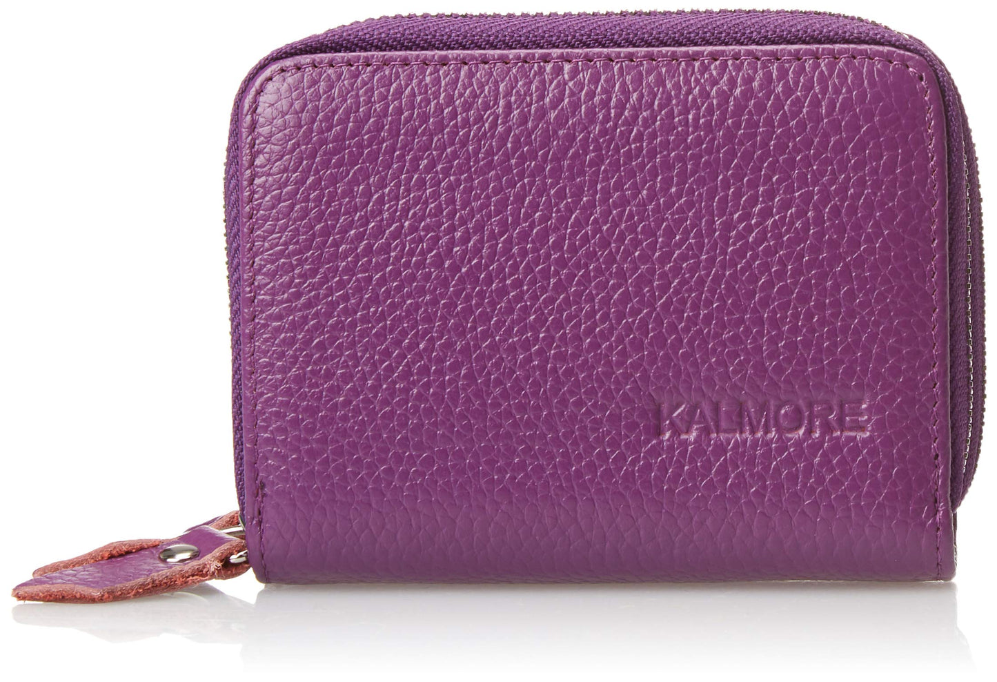 KALMORE Wallets for Women Genuine Leather Double Zipper RFID Blocking Purse with Coin Pocket