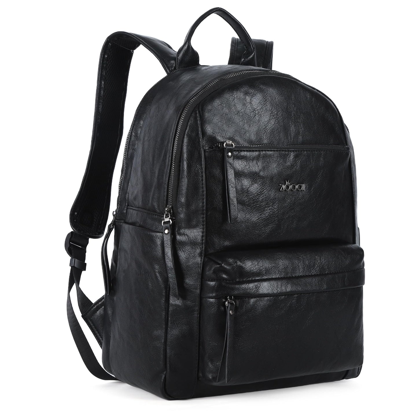 ZOCAI Large Leather Backpack Purse for Women – Vegan Retro Leather Travel Backpack for Women with Compartment, Multiple Pockets Roomy Large Capacity Daypack for Work Traveling.