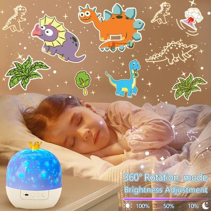 LytRdIt 21 Sets of Films, Night Lights for Kids, Star Galaxy Projector, Bedroom, Ceiling, Star Projector with 360 Rotating for Boys and Girls, Birthday, Christmas Gifts, Room Decor