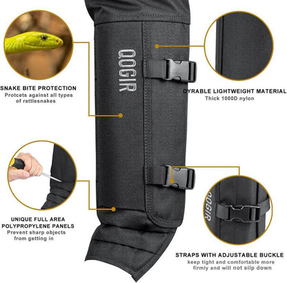 Snake Guards - Durable Snake Gaiters for Full Leg Protection | Hunting Gear for Outdoor Safety