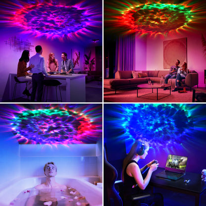 Galaxy Projector for Bedroom, Galaxy Light Projector with 41 Lighting Modes, Starry Nebula Ceiling Night Light with Timer and Remote, Room Decor, for Christmas, Birthdays