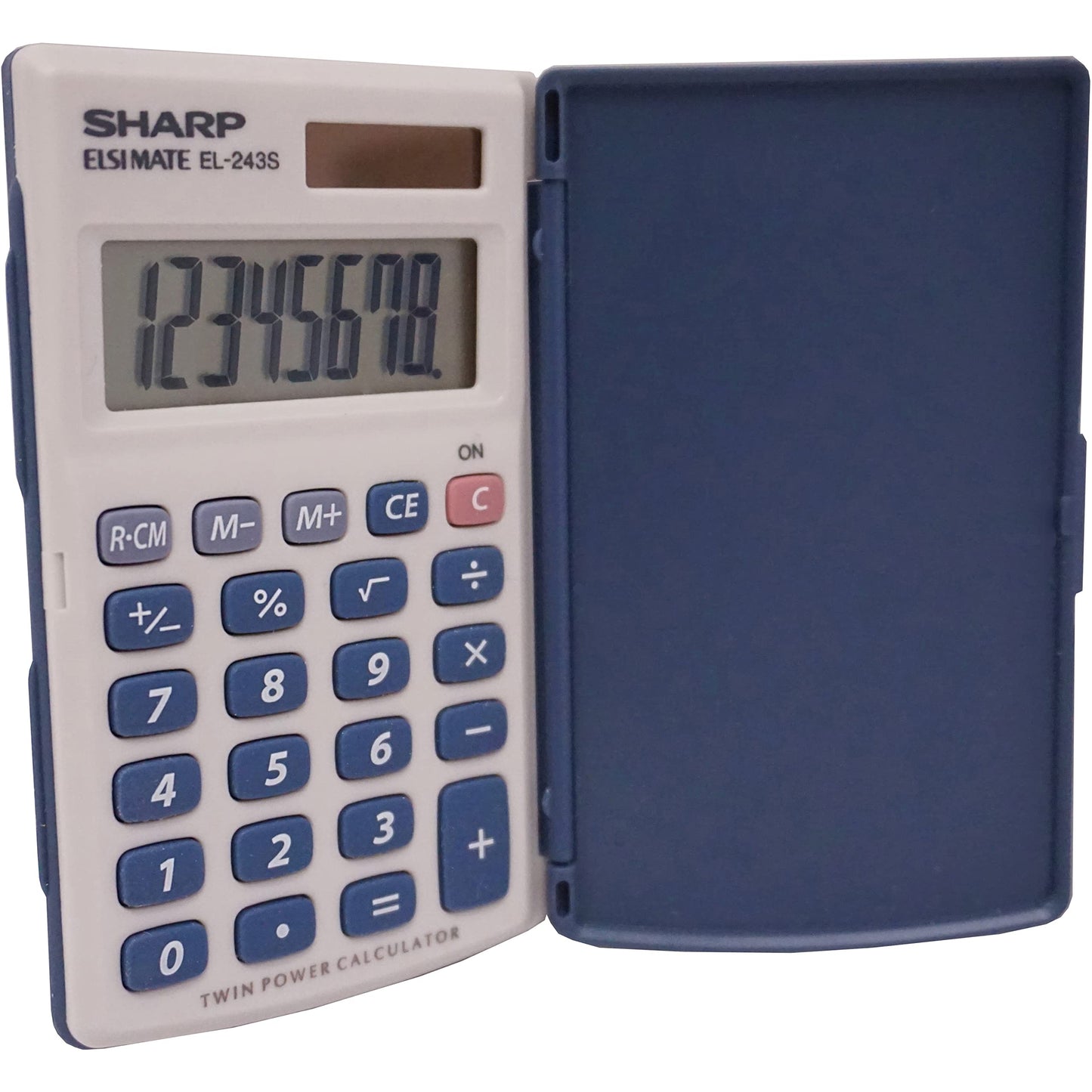 Sharp Calculators EL-243SB 8-Digit Pocket Calculator