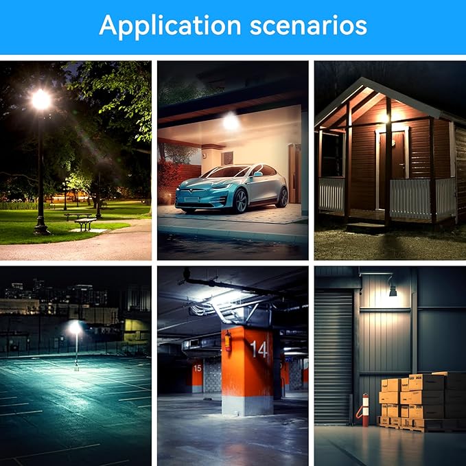 4Pack-150W LED Flood Light Outdoor,15500LM LED Work Light with US Plug,6000K Daylight White,IP67 Waterproof Outdoor Floodlights for Yard,Garden,Playground