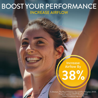 Rhinomed Turbine Nasal Dilator for Athletic Breathing - Trial 3pk - Improves Airflow During Exercise - Nasal Dilators for Exercise - Internal Nasal Dilator - Lightweight