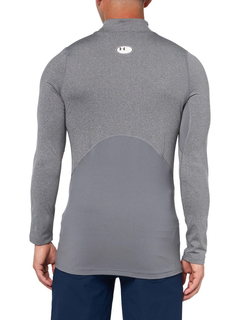 Under Armour Men's ColdGear Armour Fitted Mock, (600) Red / / White, 4X-Large Tall