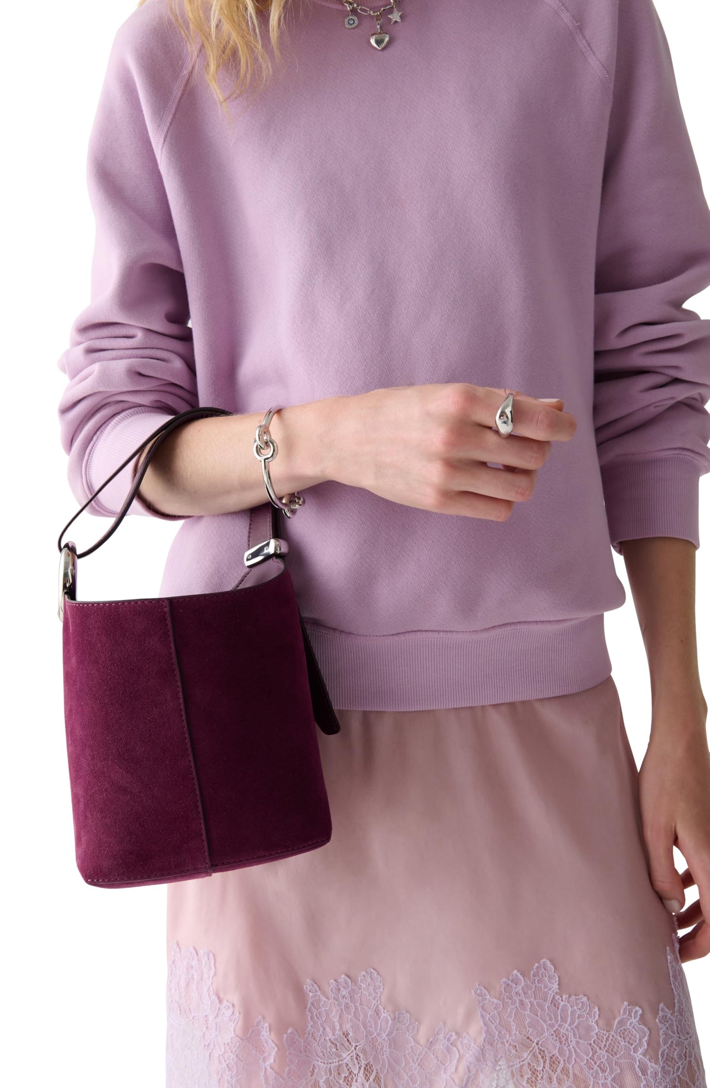 kate spade new york Halo Suede Mini Bucket