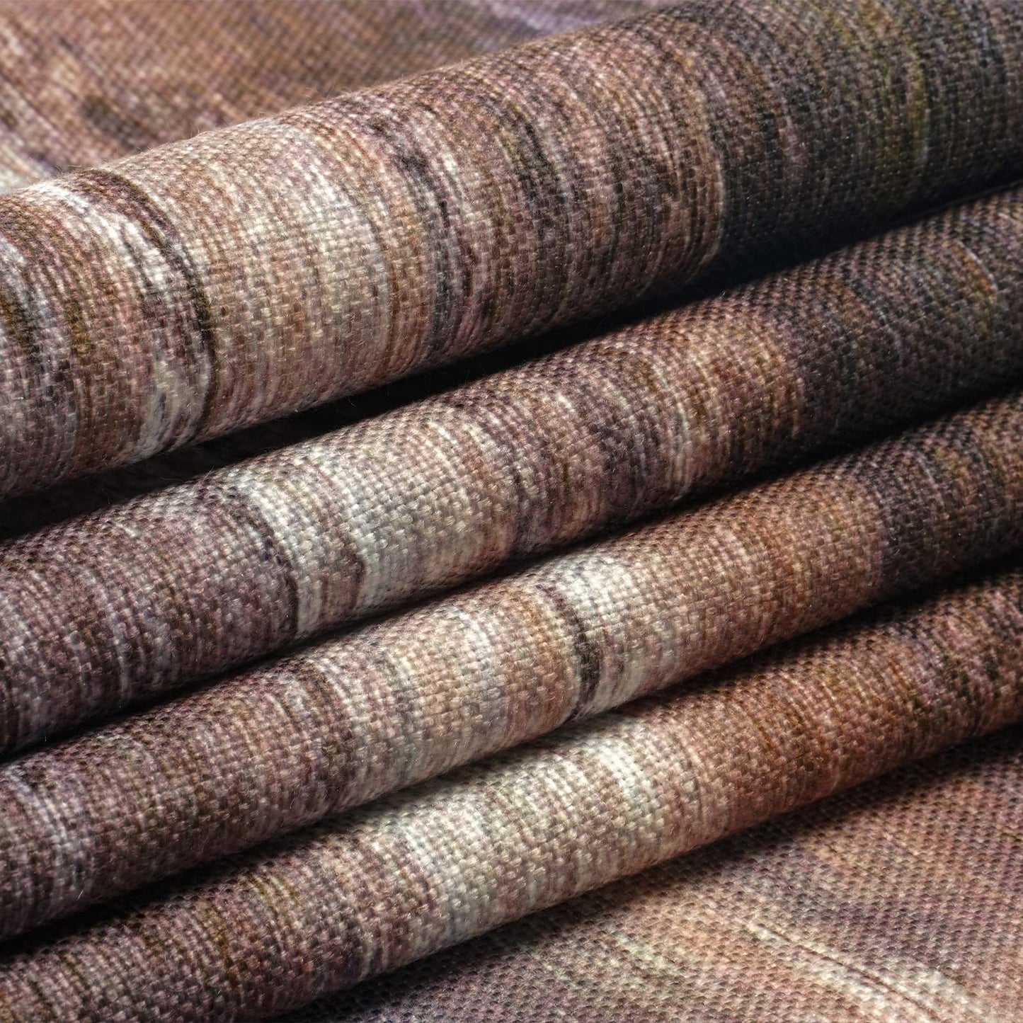 Brown Grey Table Runner,Abstract Modern Art Burlap Table Runners for Table Dresser Runner Farmhouse Style for Dinner Party Holidays Home Decoration (Brown and Grey, 13"x 71")