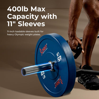 Sunny Health & Fitness Olympic Hex Barbell Trap Bar - OB-TRAP