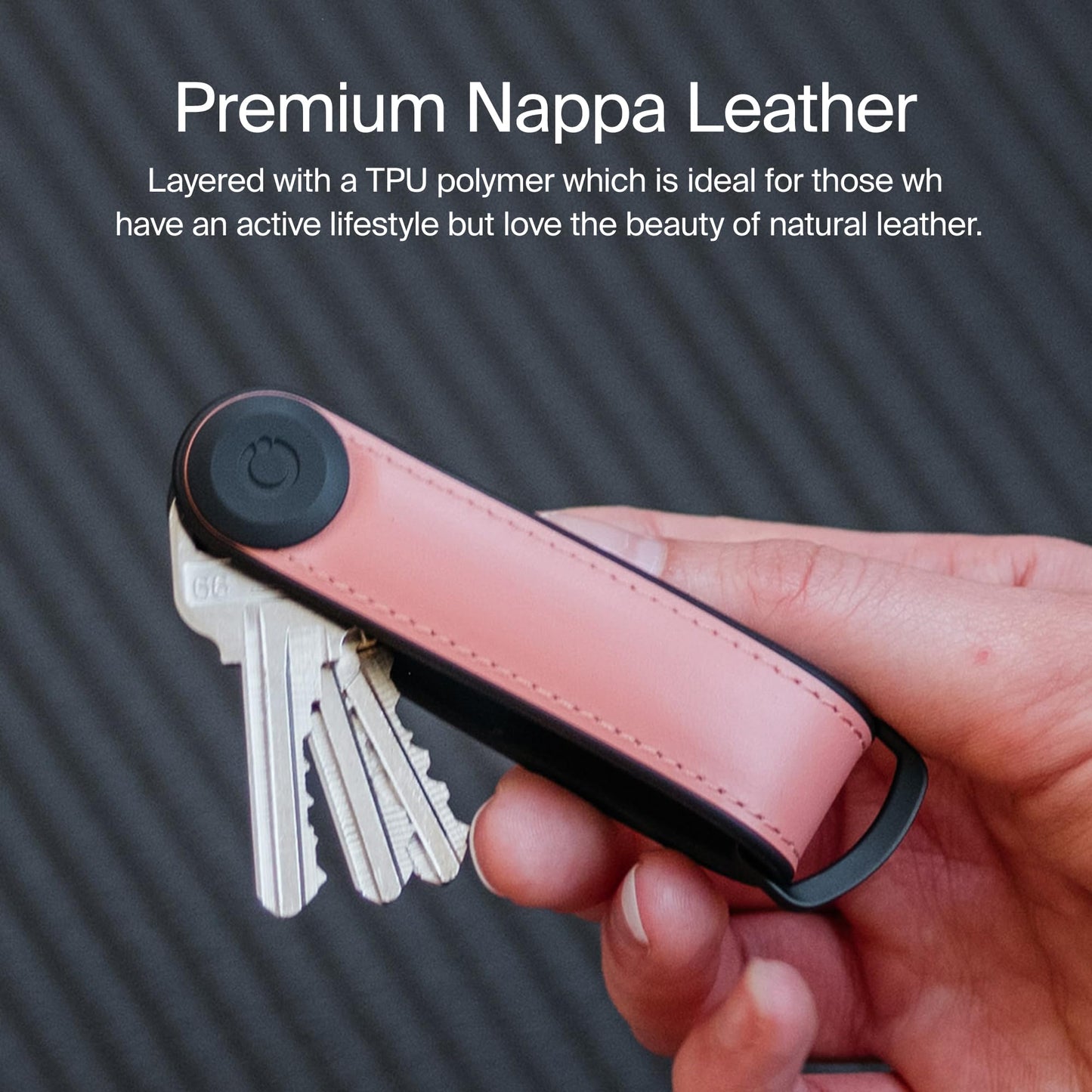 orbitkey Key Organiser Hybrid Leather (Pine Green)