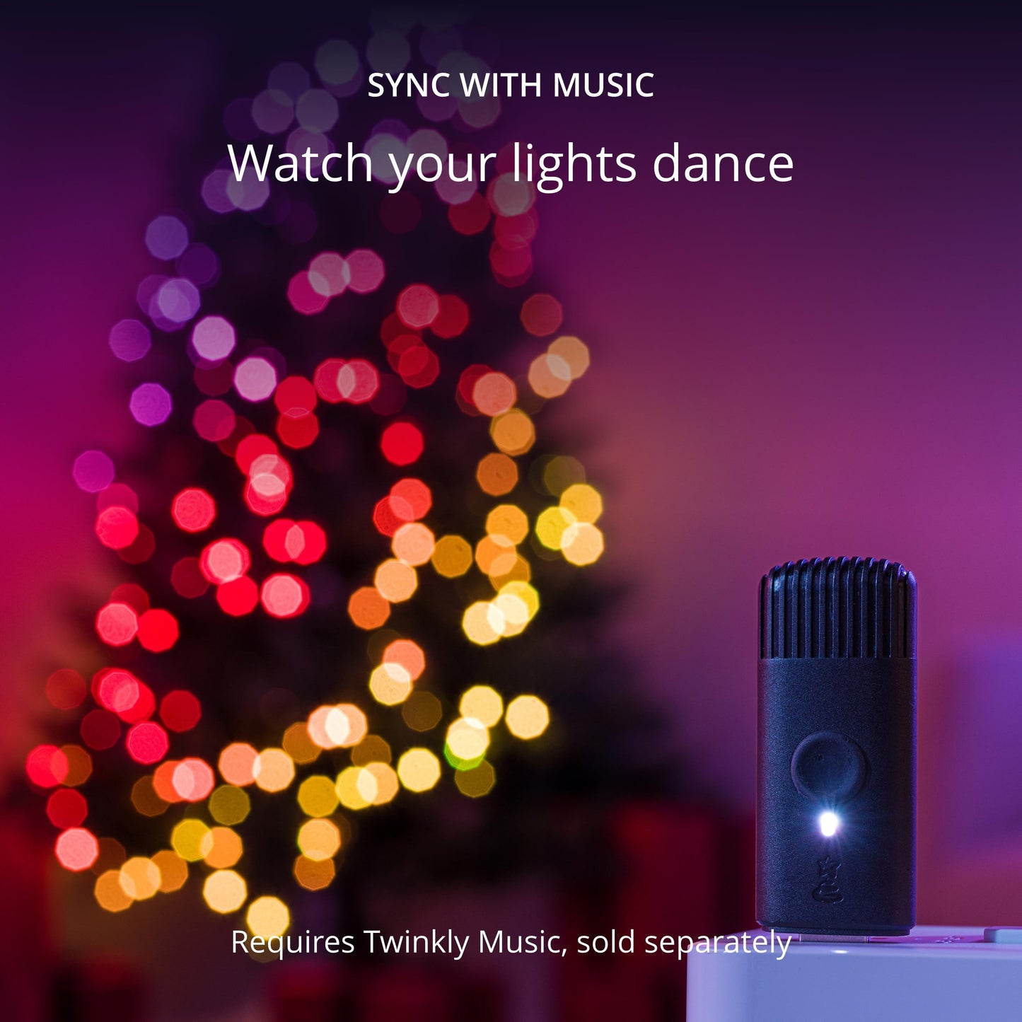 Twinkly Strings 100 LED RGB, LED Light String for in- and Outdoor, Smart LED Lights, Mappable LEDs, Compatible with Alexa and Google Home, IP44, Controlled by App, Green Wire, 8m