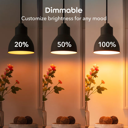 Geeni PRISMA 1050 Wi-Fi LED Light Bulb, Multicolor (2700K): Dimmable LED, A21, 75-Watt Equivalent: Works with Alexa & Google Assistant