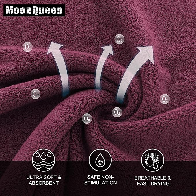 MOONQUEEN Ultra Soft Premium Washcloths Set