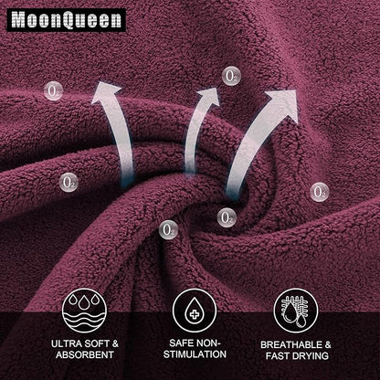 MOONQUEEN Ultra Soft Premium Washcloths Set