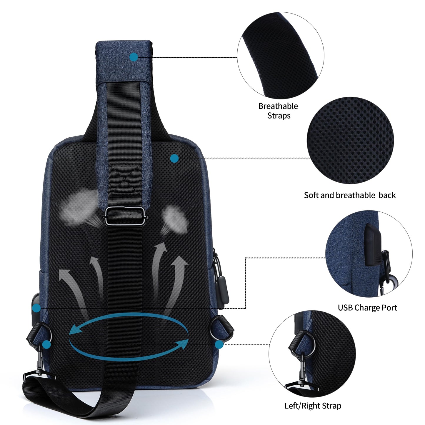 ZMEIKJ 9-11 Inch iPad Bag Tablet Sleeve Satchel Messenger Sling Shoulder Strap Carrying Case for Fire Laptop Kindle or Others