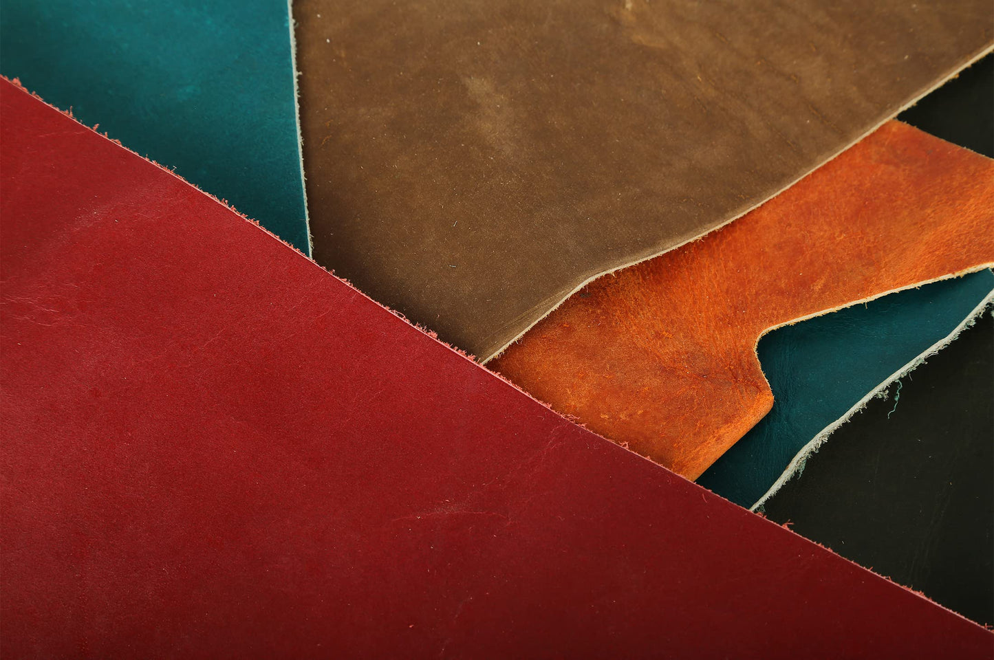 ARTESANAL Real Leather Scrap Remnants for Arts &Crafts from Furniture Making, Soft and Flexible, Sizes and Styles-6lb