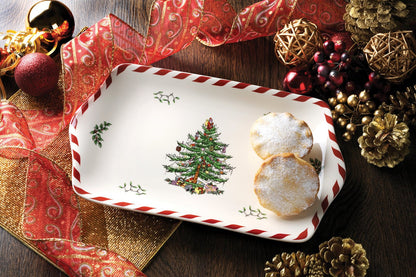 Christmas Tree Peppermint Dessert Tray