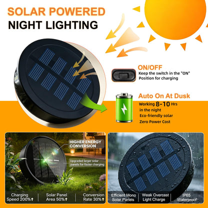 Amugmilk Solar Hanging Lights for Outside Garden,Outdoor Metal Lanterns Sun Moon Lamp, Large Decorations for Yard Garden Patio Proch Tree Wall, Christmas Gifts for Women Mom