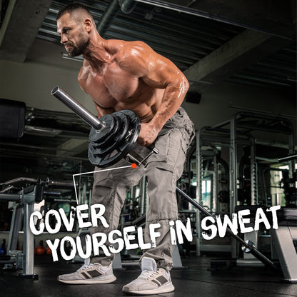 Yes4All Rubber Double D Row Handle Cable Attachment for Weight Workout, Cable Machine Accessories for Home Gym