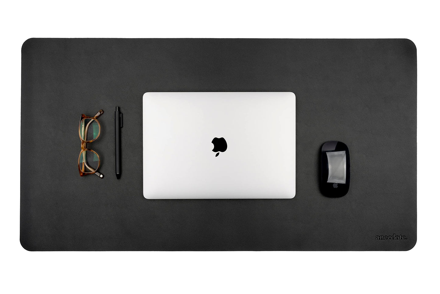 ANECDOTE Vegan Leather Desk Pad - 31.5"x17" Desk Mat for Your Office. This Quality Large Mouse Pad has Chic Elegance, Professional Look & Satisfying Touch - The Perfect Leather Mouse Pad for You!