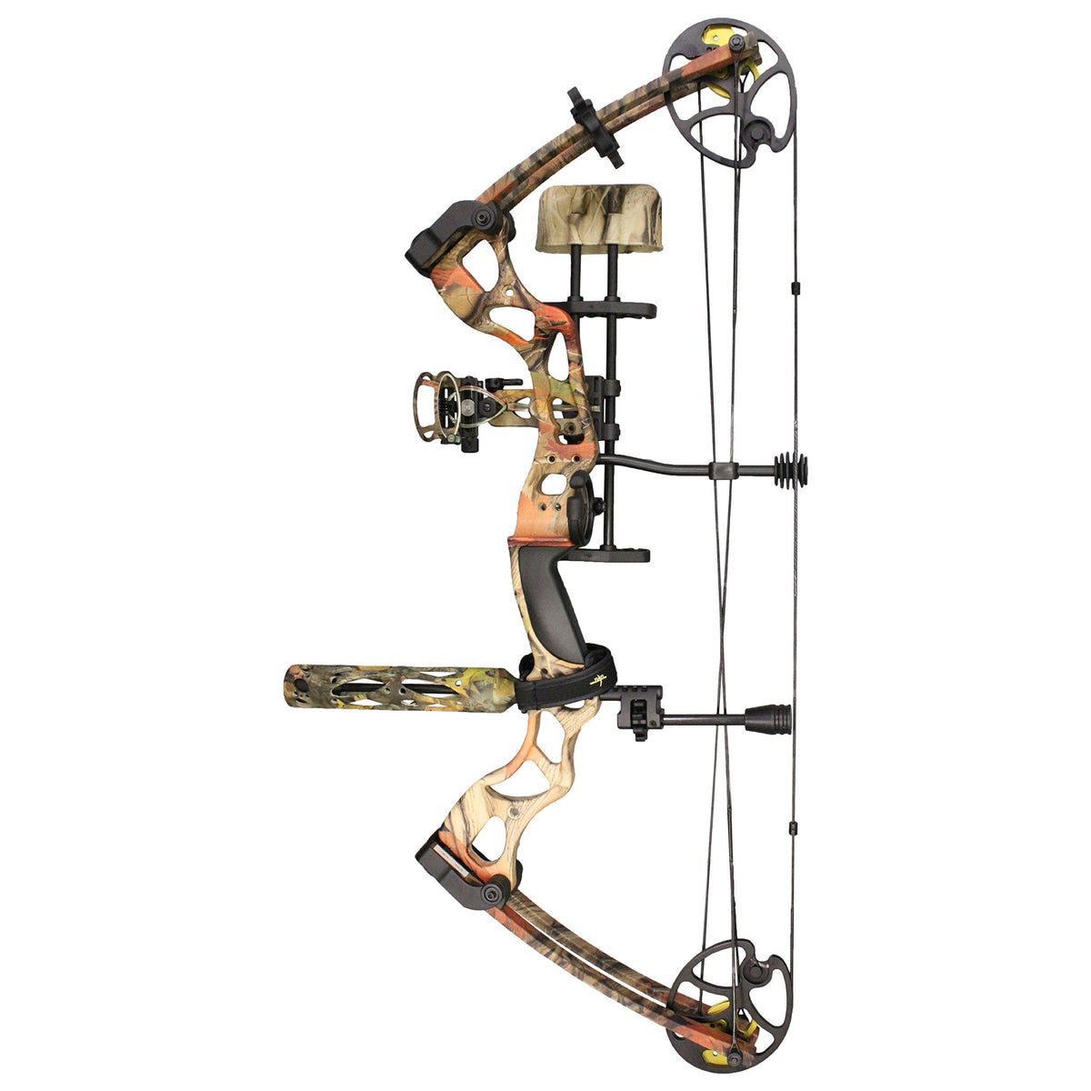 SAS Archery Aluminum Bow Stabilizer (Camo, 8-inch)