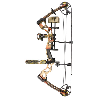 SAS Archery Aluminum Bow Stabilizer (Camo, 8-inch)