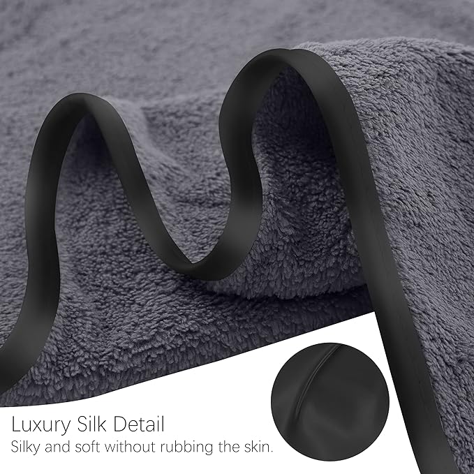 TENSTARS Silk Hemming Hand Towels