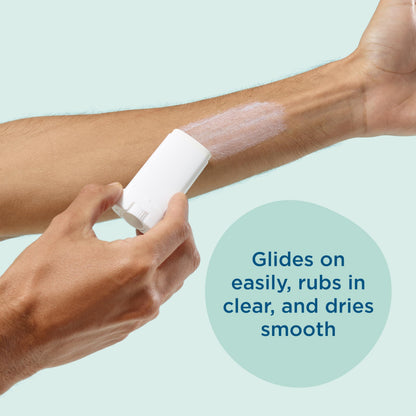BLUE LIZARD Sensitive Mineral Sunscreen Stick with Zinc Oxide, SPF 50+, Water Resistant, UVA UVB Protection Easy to Apply, Fragrance Free, 0.5 Oz