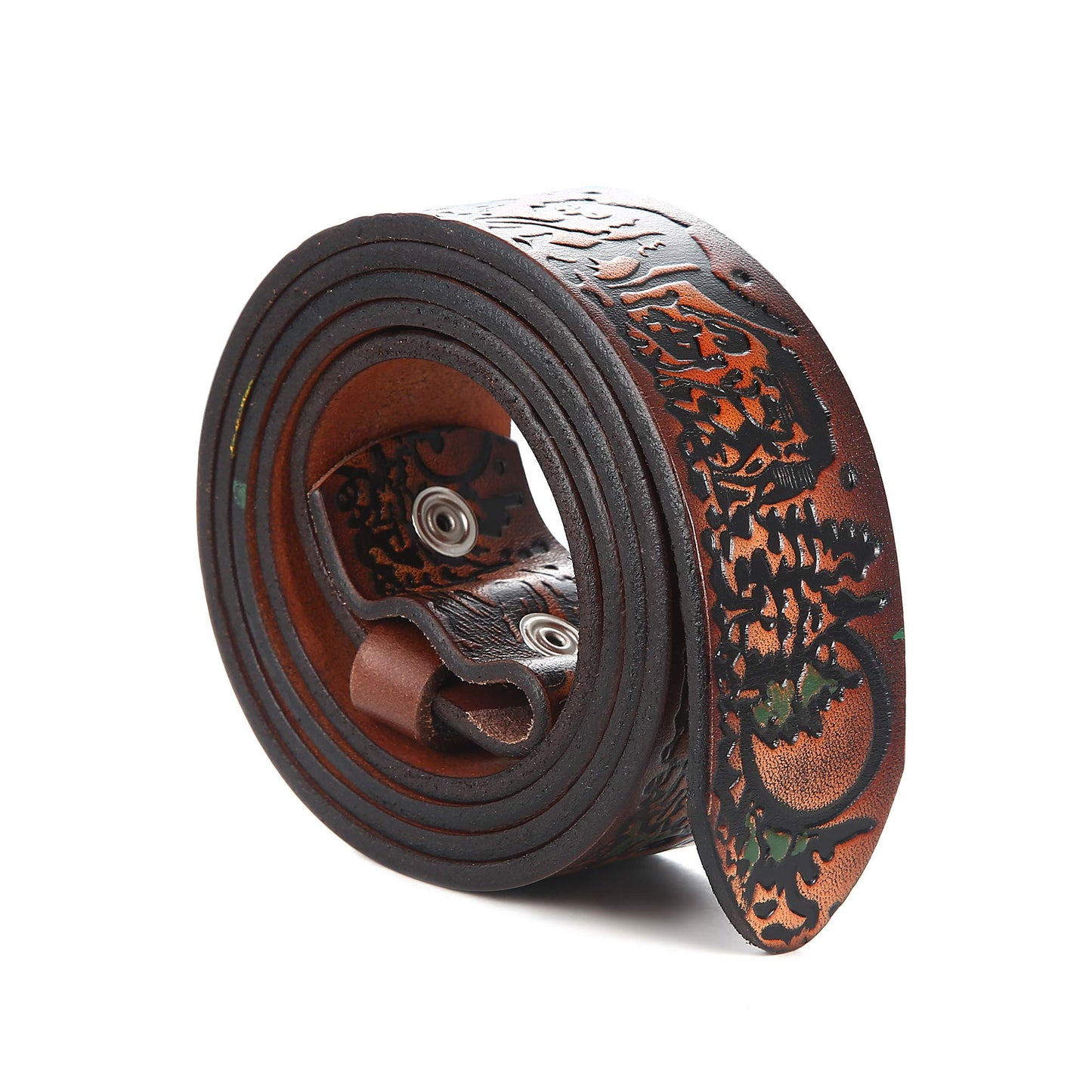 Gelante Genuine Full Grain Leather Belt Strap without Belt Buckle G2018-M