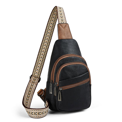Sling Bag Crossbody Bags for Women Small Cross Body Bag Fanny Packs Chest Sling Purse for Daily Travel Leisure Sport