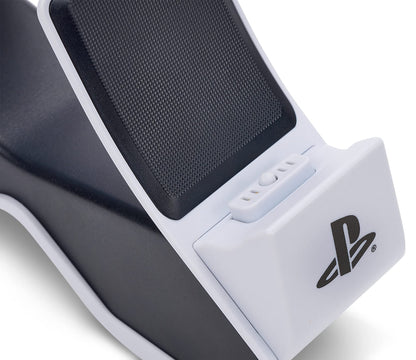 PowerA Twin Charging Station for Dualsense Wireless Controllers, Charge, Sony PlayStation, PS5, Officially Licensed
