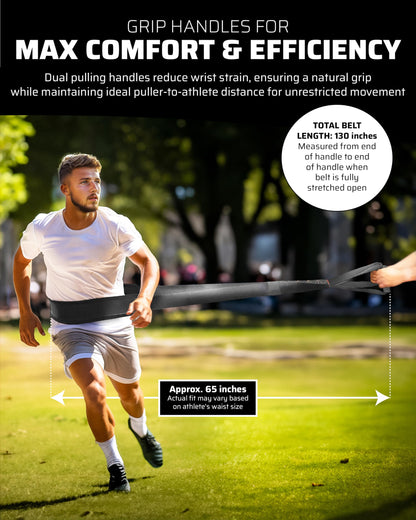THEFITGUY Resistance & Sprint Mastery Bundle – Coach Resistance Belt and Ultimate Dip Belt