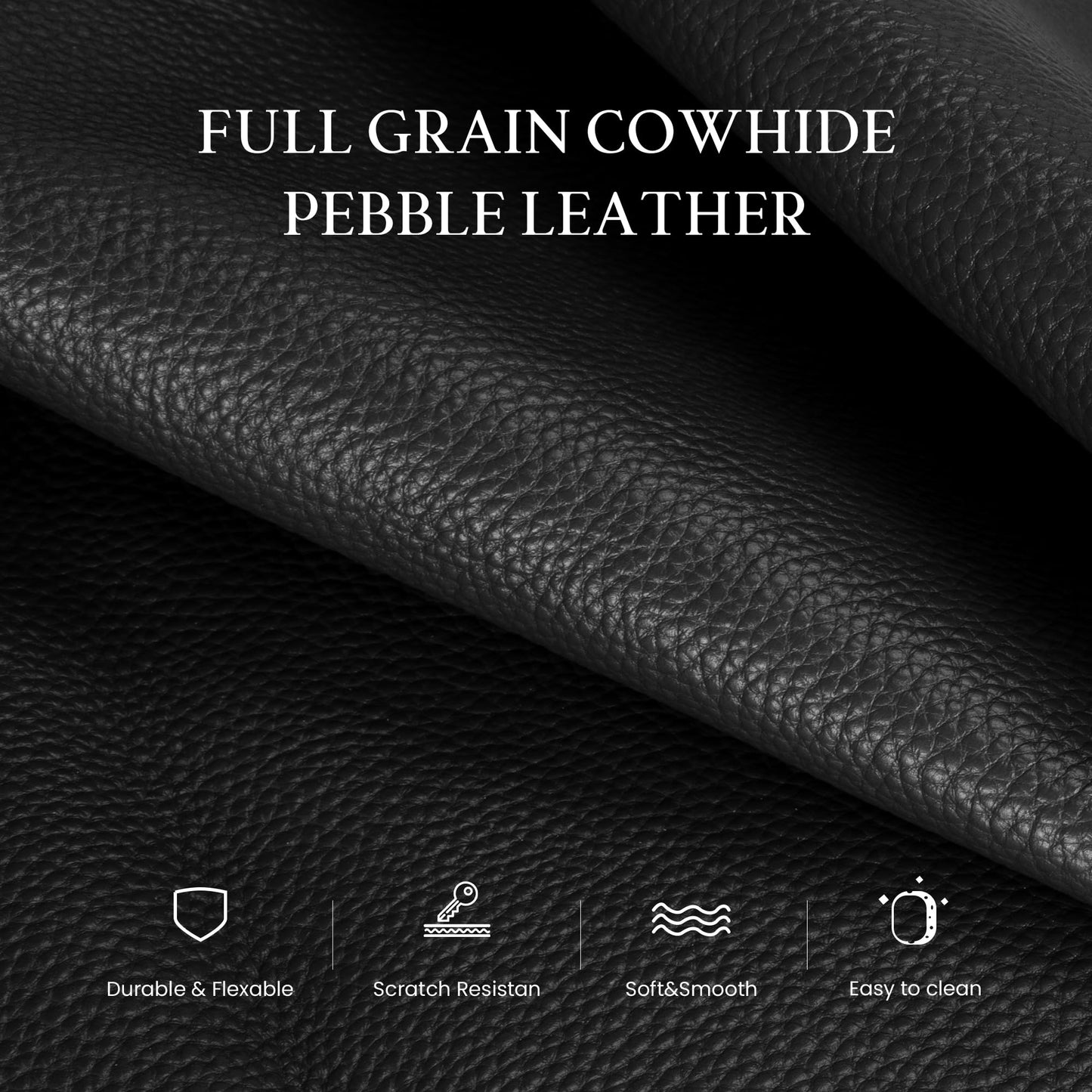 befen Genuine Leather Wristlet Wallets for Women, Black Cell Phone Purse with Built in Wallet Soft Real Leather Crossbody Bag with RFID Blocking Small Cluth Purses with Wrist and Crossbody Strap