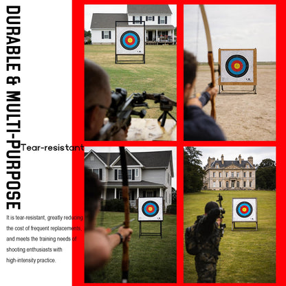 e5e10 20pcs Targets Paper Made Degradable Plastic (Standard Archery, 10 Rings, 80cm x 80cm)