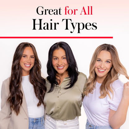 REVLON Salon One-Step Straight and Shine Heated Brush for Visibly Shinier, Smoother Hair | Hair Straightener That Revives Second Day Hair with an Ion Generator That Helps Reduce Frizz
