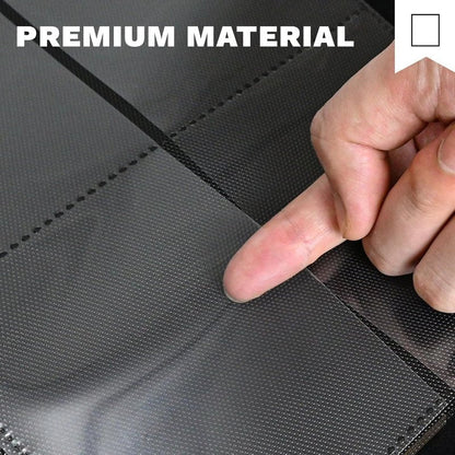 Toploader Binder - 4 Pocket Card Holder for 3" x 4" Rigid Cards | Holds 128 Trading Cards