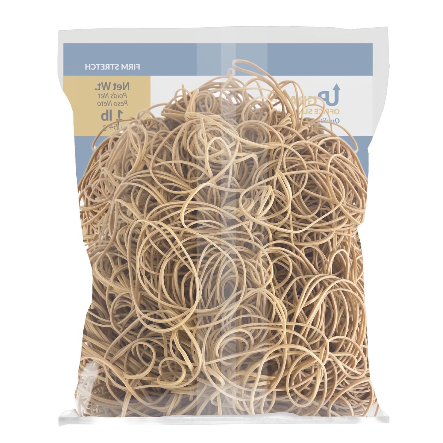 Upgrade Office Supply UPG23419 Rubber Bands, Size #19 (3-1/2 in x 1/16 in), 1,250 Bands, 1 lb, USA