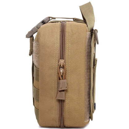 Honestptner Molle Pouch, Sturdy 600D Nylon Tactical Medical Pouch,Rip-Away EMT First Aid Pouch (Bag Only)