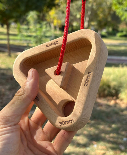 Portable Climbing Training Hangboard Fingerboard | GoBoard | Equipment for Fingers and Grip Strength