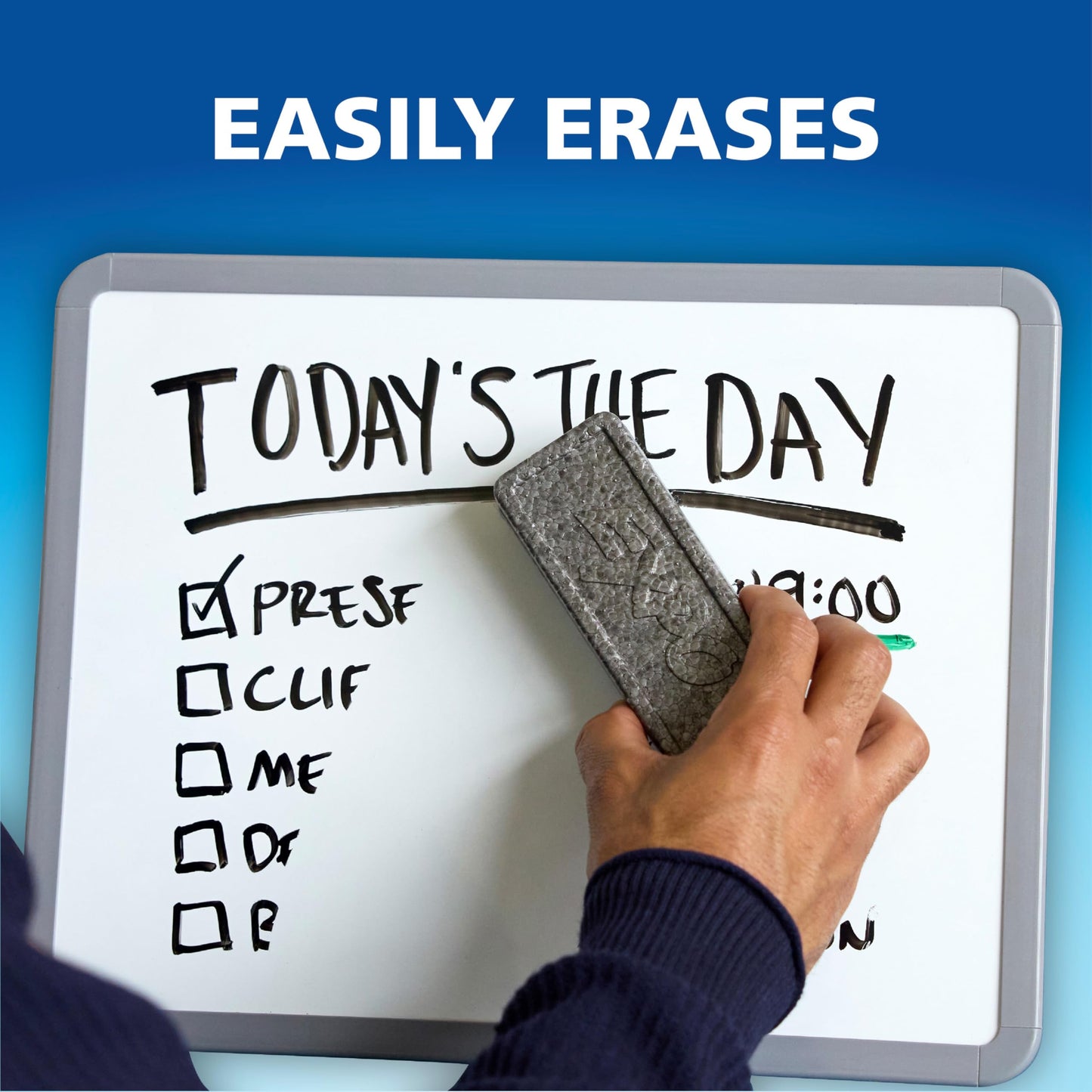 EXPO Dry Erase Markers, Low Odor Ink, Black, Chisel Tip, 12 Count - Whiteboard, Calendar, Organization, Essential Supplies for Office, School, Classroom, Teachers