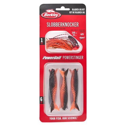Berkley Slobberknocker and PowerStinger Fishing Soft Bait Kit