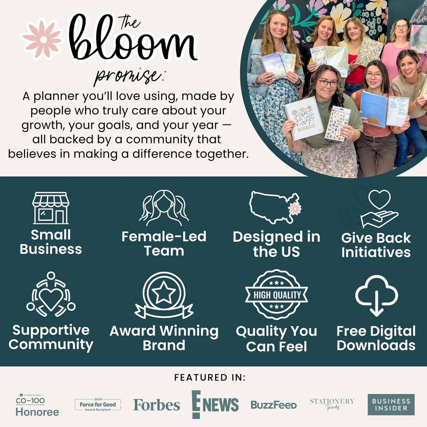 bloom daily planners 2026 Planner (January to December) - 8.5” x 11” Weekly & Monthly Dated Agenda Organizer Book with Stickers & Tabs - Flexible Soft Cover - Moments of Grace