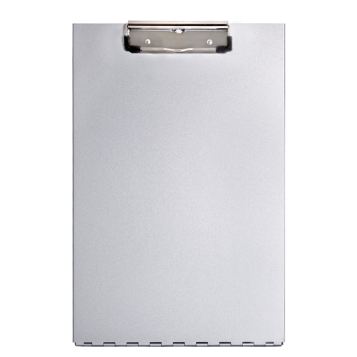 Saunders Metal Clipboard with Storage - Letter Size Heavy Duty Contractor Grade Clipboard - Dual Storage Form Holder with Low Profile Clip Made in USA