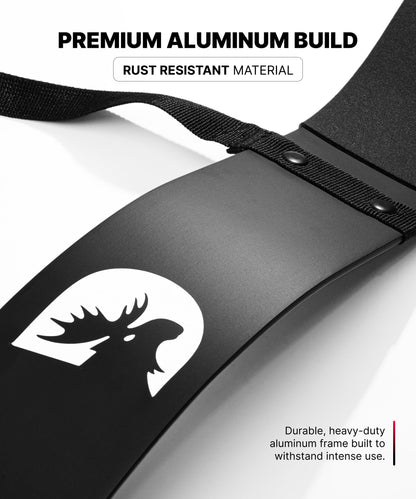 DMoose Arm Blaster for Biceps Triceps Men, Bicep Blaster for Bodybuilding Muscle Strength, Bicep Curl Support Isolator Training Workout Equipment with Adjustable Strap Neoprene Padding