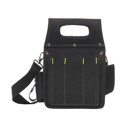 AWP Electrician Tool Pouch with Multiple Pockets, Premium Leather Utility Bag for Men, Tactical Tool Belt Organizer for Construction, Work, and EDC Accessories, L-72708-1